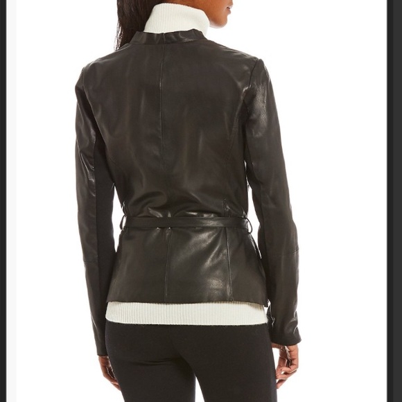 antonio melani leather jacket